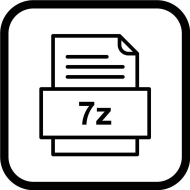 dosya biçimi simgesi vektörü