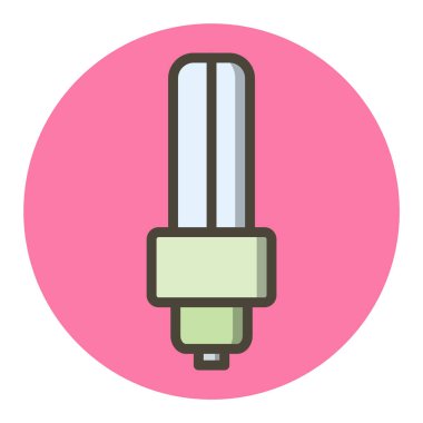 Moda Biçimli Enerji Koruyucu Simgesi İzole Arkaplan