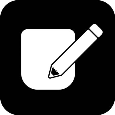 kalem simgesi vektör illüstrasyonu