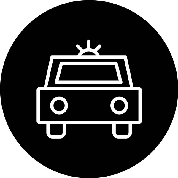 Icono Transporte Vector Ilustración — Archivo Imágenes Vectoriales