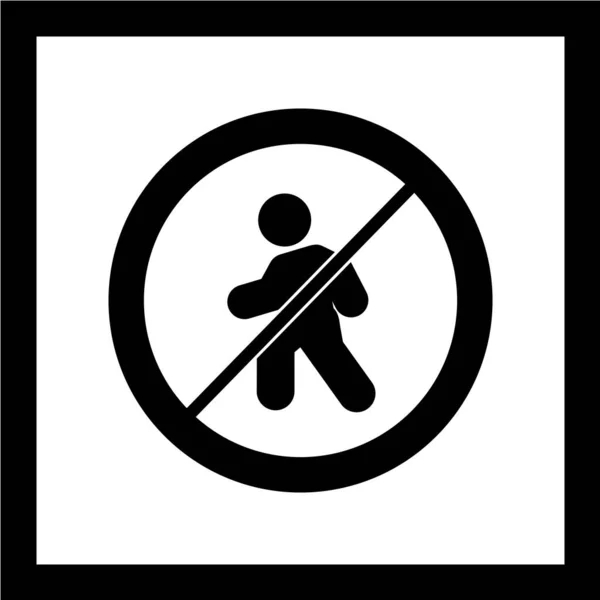 Non Fumare Segno Icona Simbolo Del Divieto Illustrazione Vettoriale — Vettoriale Stock