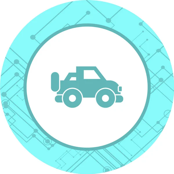 Icône Signe Transport Sur Fond Blanc Illustration Vectorielle — Image vectorielle