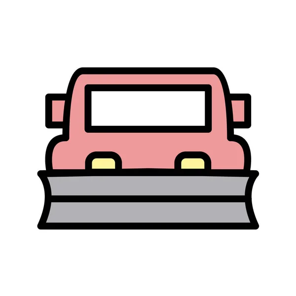 Auto Fahrzeug Symbol Vektor Illustration Design — Stockvektor