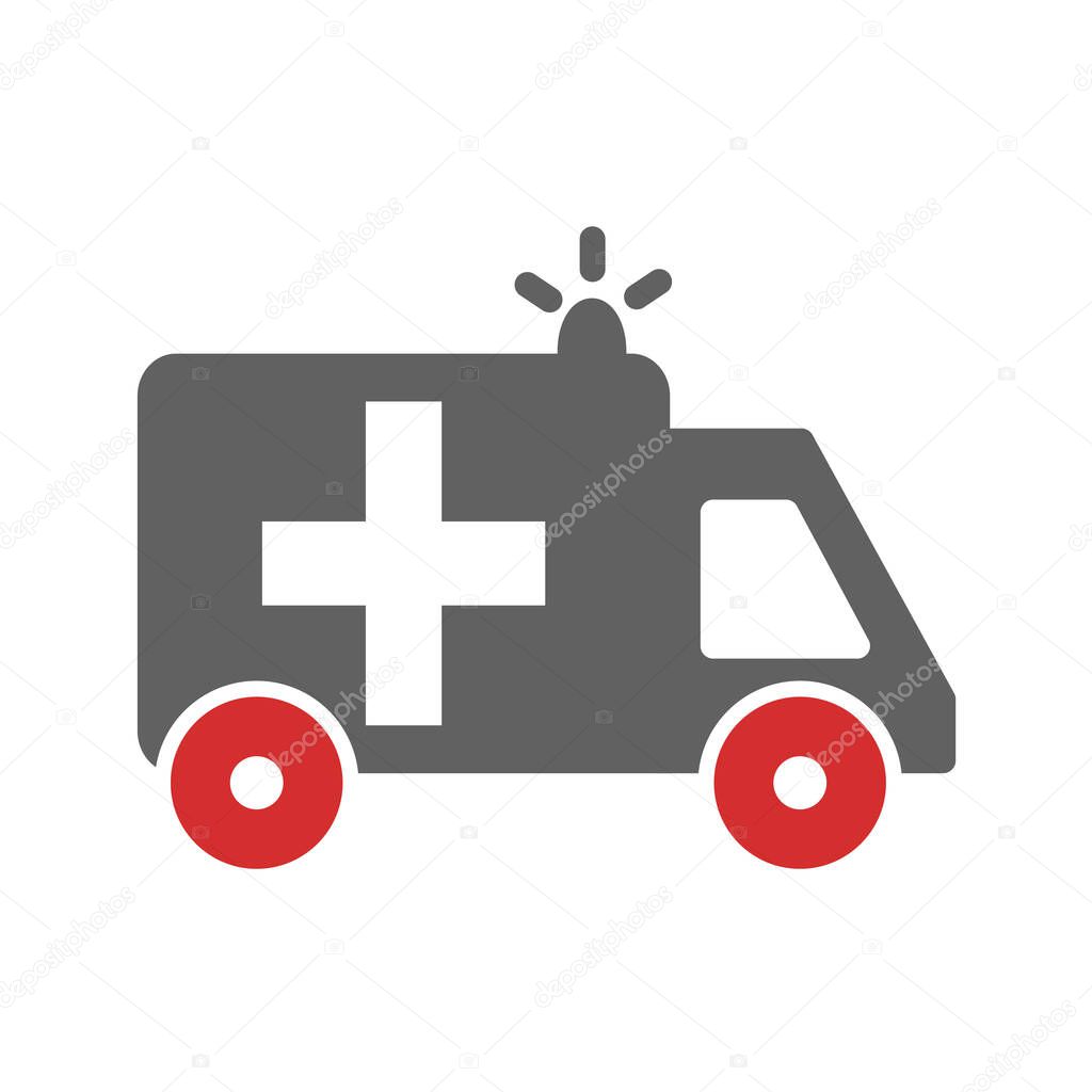 medical flat icon, vector iilustration