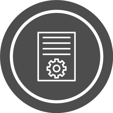 dosya biçimi simgesi vektörü