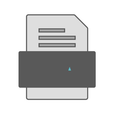 dosya biçimi vektör illüstrasyonuName