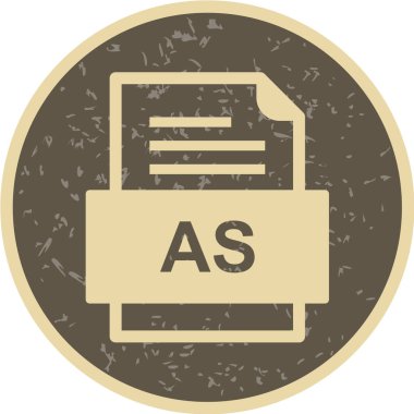 dosya biçimi simgesi, vektör illüstrasyonu