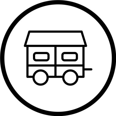 Taşıma simgesinin vektör illüstrasyonu