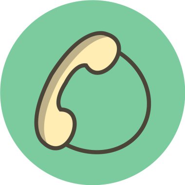 Tenis topu ikonu vektör illüstrasyonu