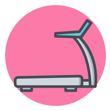 Koşu Değirmeni Simgesi Moda Biçiminde İzole Arkaplan