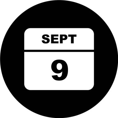 Takvim simgesinin vektör illüstrasyonu 