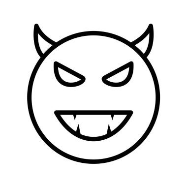 Moda Biçimli Emoji Simgesi İzole Arkaplan 