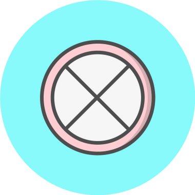 Seo düz simgesinin vektör illüstrasyonu