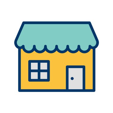 İş vektörü illüstrasyonu beyaz arkaplanda izole edildi