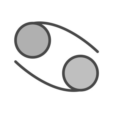 minimalist vektör illüstrasyonu, uygulama simgesi