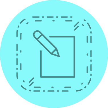 Simgeyi Moda Biçimli İzole Arkaplanda Düzenle