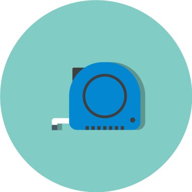 Yapı aracı simgesinin vektör illüstrasyonu