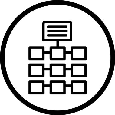 seo modern simgesinin vektör illüstrasyonu