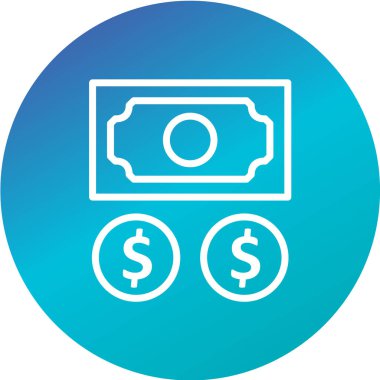 Dolar simgesi vektörü