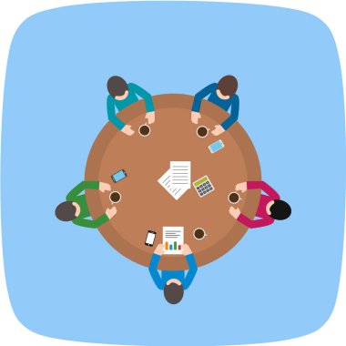 İş, Bankacılık, vektör çizimi 