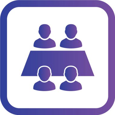 İş simgesinin vektör illüstrasyonu