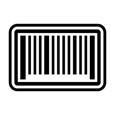  Moda Biçiminde Barkod Simgesi İzole Arkaplan