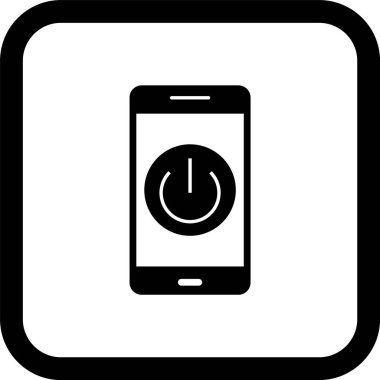 Mobil Uygulama Simgesinde Moda Tarzı İzole Arkaplan Gücü