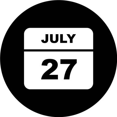 Takvim simgesi tasarımı, vektör illüstrasyonu