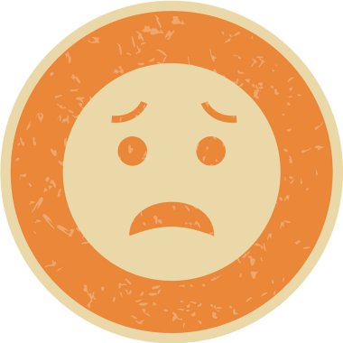 Moda Biçimli Emoji Simgesi İzole Arkaplan 