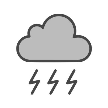 hava simgesi tasarımı, vektör illüstrasyon eps10 grafiği