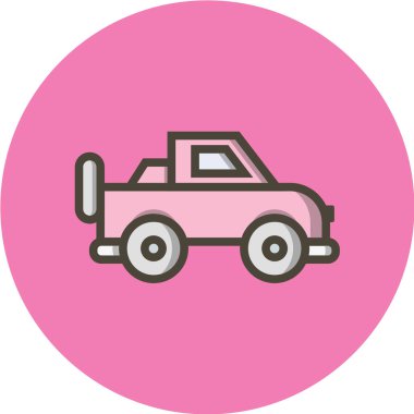 Kamyon simgesi beyaz arka planda izole edilmiş. ulaşım sembolü vektör çizimi. 