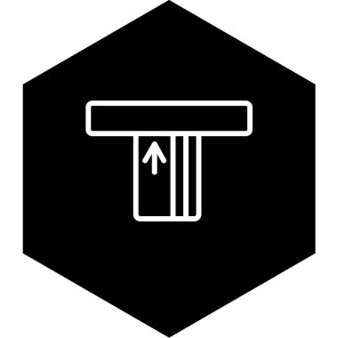 Modern b 'nin vektör illüstrasyonu inşa simgesinden yoksun