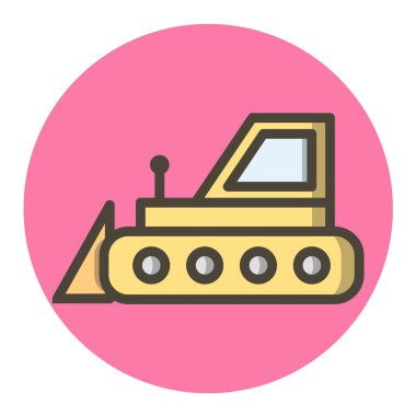 Seo çizgi simgesinin vektör illüstrasyonu