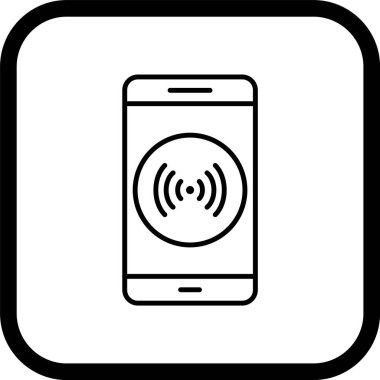 Hareketli Mobil Uygulama Simgesi Moda Biçimli İzole Arkaplan