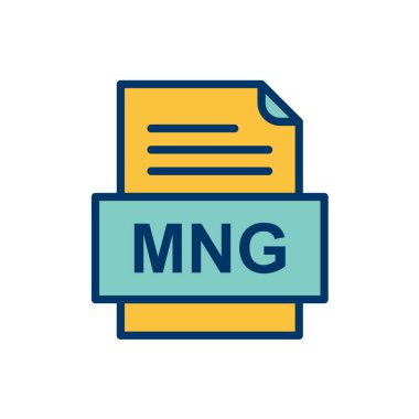 tipik dosya biçimi vektör illüstrasyonu 