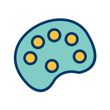 Çizgi film bakterilerinin vektör çizimi