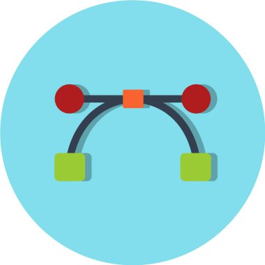 minimalist vektör illüstrasyonu, uygulama simgesi