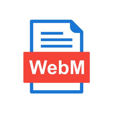 dosya biçimi simgesi, vektör illüstrasyonu