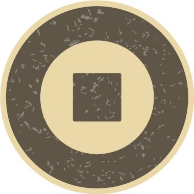 Multimedya düz simgesi beyaz arkaplanda izole edildi