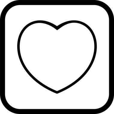 kalp simgesi modada izole edilmiş arkaplan