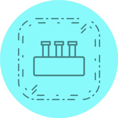 Modern eğitim ikonunun vektör illüstrasyonu