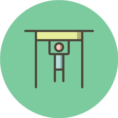 minimalist vektör illüstrasyonu, uygulama simgesi