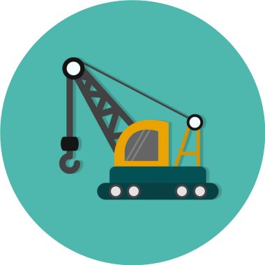 Vinç kancasının vektör çizimi