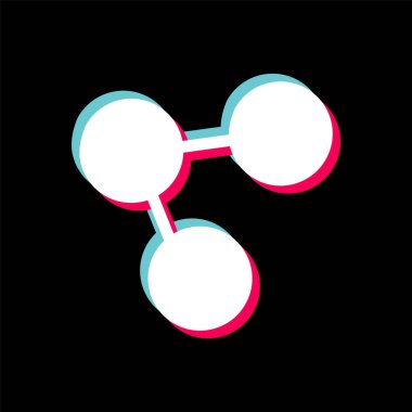 Simgeyi Moda Biçiminde Paylaş İzole Arkaplan