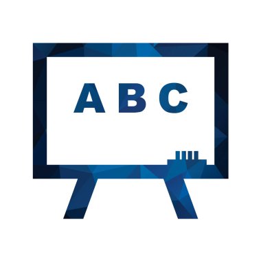 Modern eğitim ikonunun vektör illüstrasyonu