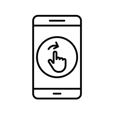 Mobil Uygulamalar konsept vektör çizimi beyaz arkaplan üzerinde 