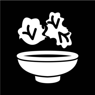  Gıda ve içecek Web ikonu vektör illüstrasyonu