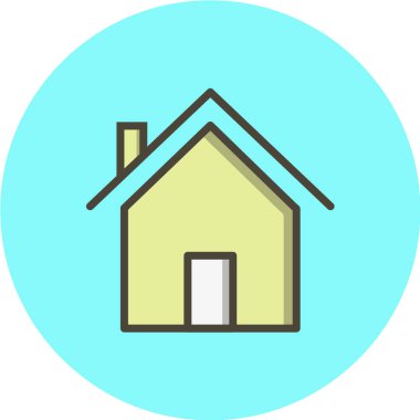 minimalist vektör illüstrasyonu, uygulama simgesi