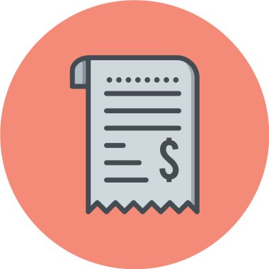 Bankacılık ve finans vektör simgesi