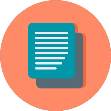 dosya biçimi simgesi, vektör illüstrasyonu 